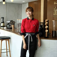 Красная рубашка, фартук