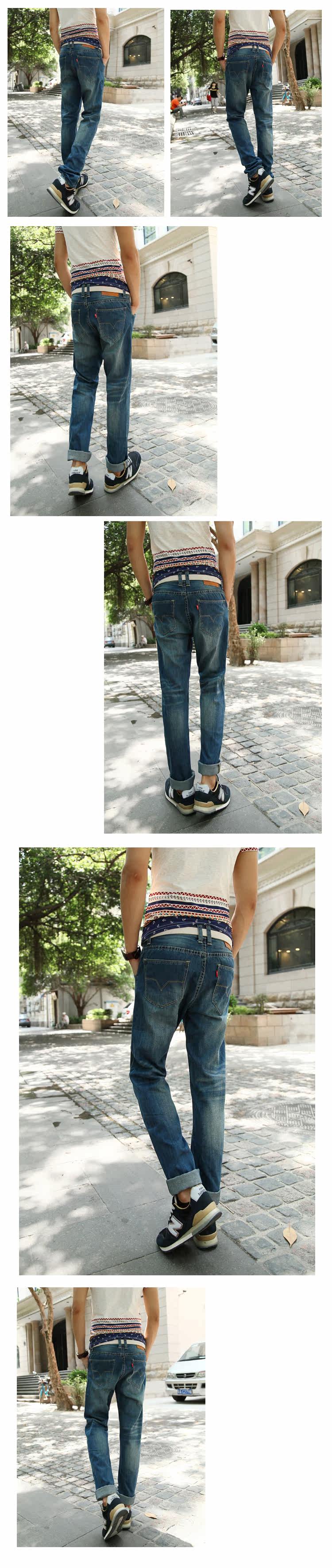 Jeans pour adolescent Sarouel en coton pour printemps - Ref 1464202 Image 8