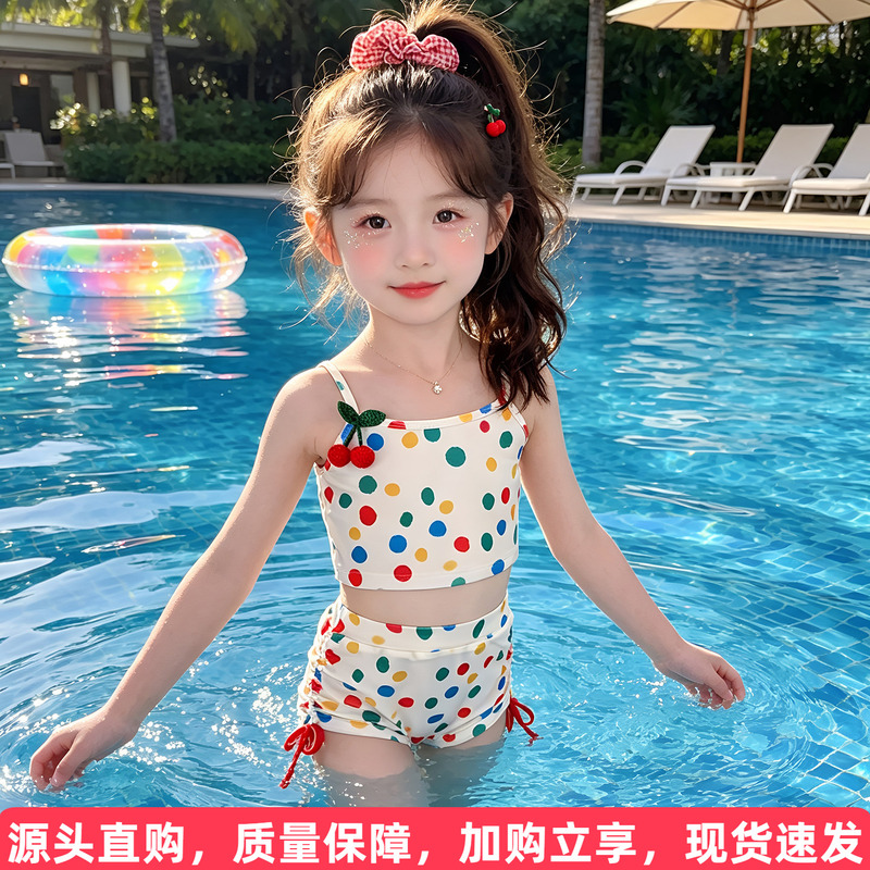 Swimsuit for Girls, Children's Set 2026 New Style, Super Pretty and Beautiful Shorts, Professional Training Swimwear for Girls Swimsuit for Girls, Children's Set 2026 New Style, Super Pretty and Beautiful Shorts, Professional Training Swimwear for Girls