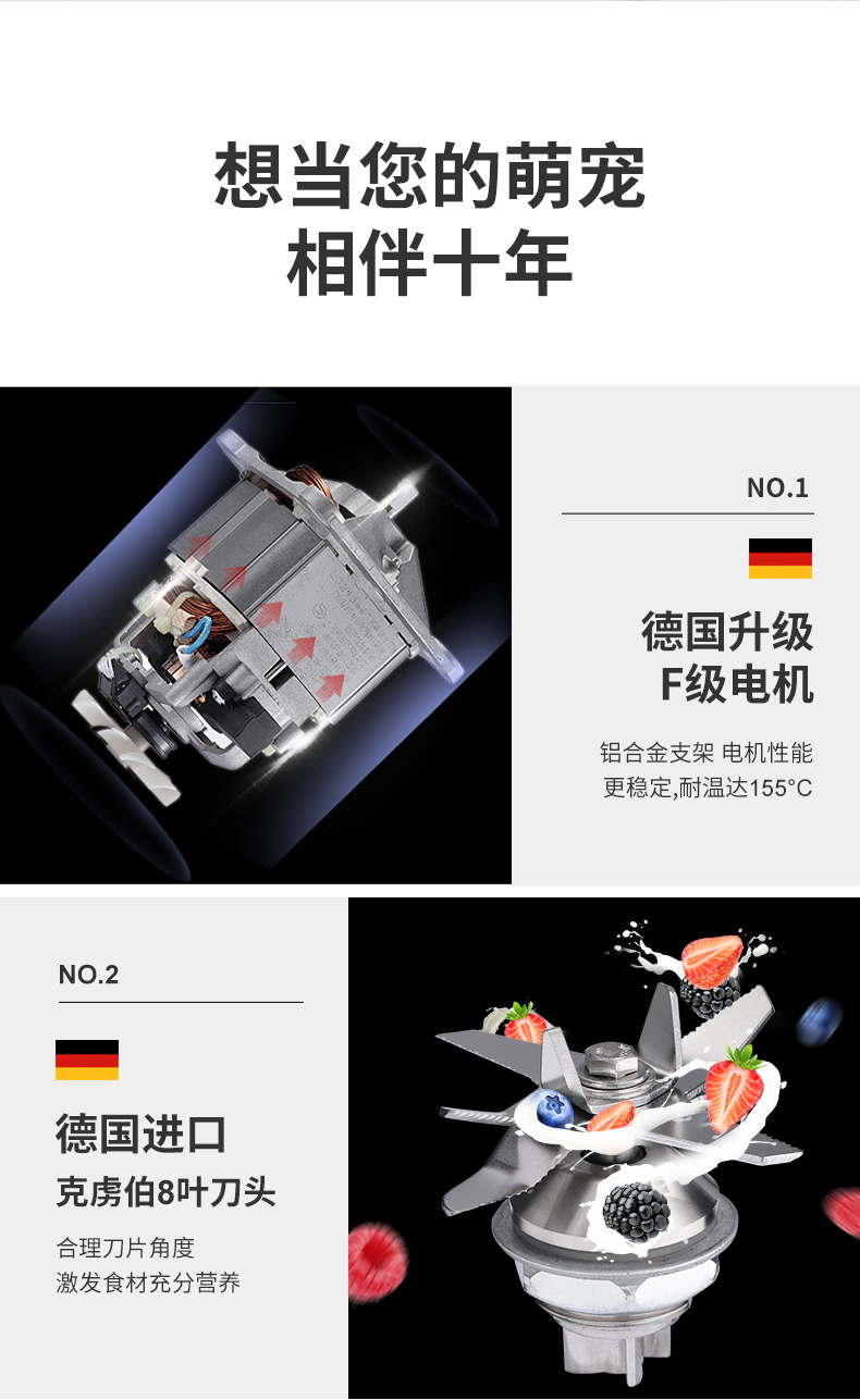 德国 德氏 PR 破壁机 带隔音罩 图20