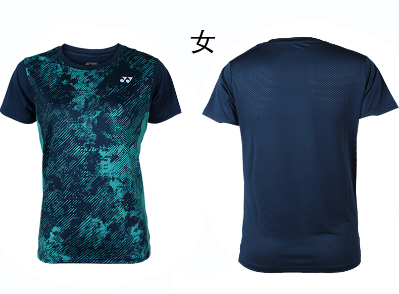 18 năm hè mới cầu lông yy Yonex mặc thấm mồ hôi và nhanh chóng làm khô áo thun tay ngắn đơn giản 110517CR vợt adidas