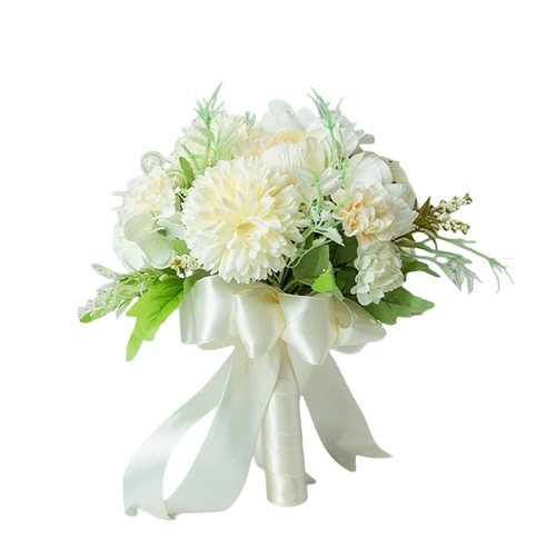 Свяжите Fander, The Flower Wedding Tulip, симуляция цветочного букета цветка, невесты невесты невесты, опора для свадебного предмета, регистр вуаль.