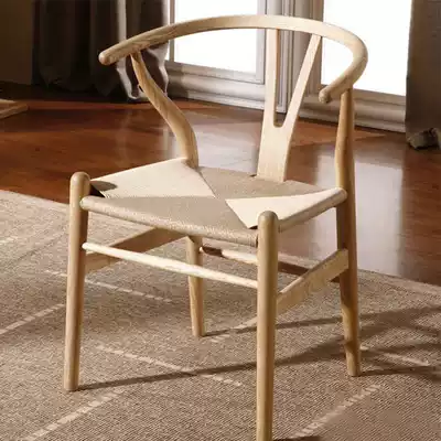 Jiangnongxing solid wood dining chair casual dining chair simple modern fashion cafe seat backrest chair