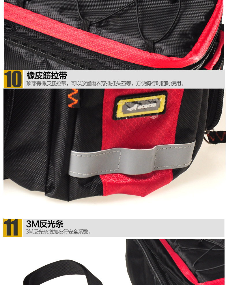 Sacoche pour vélo mixte ACACIA - Ref 2213361 Image 25