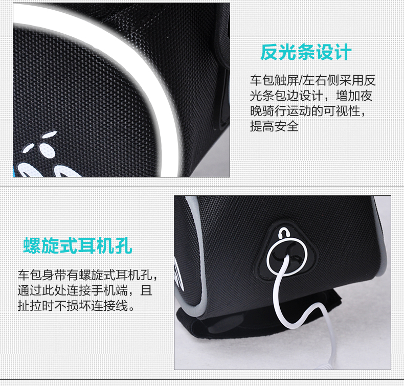 Sacoche pour vélo mixte - Ref 2233323 Image 11