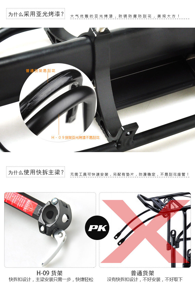 Porte-bagages pour vélo ACACIA - Ref 2411628 Image 11