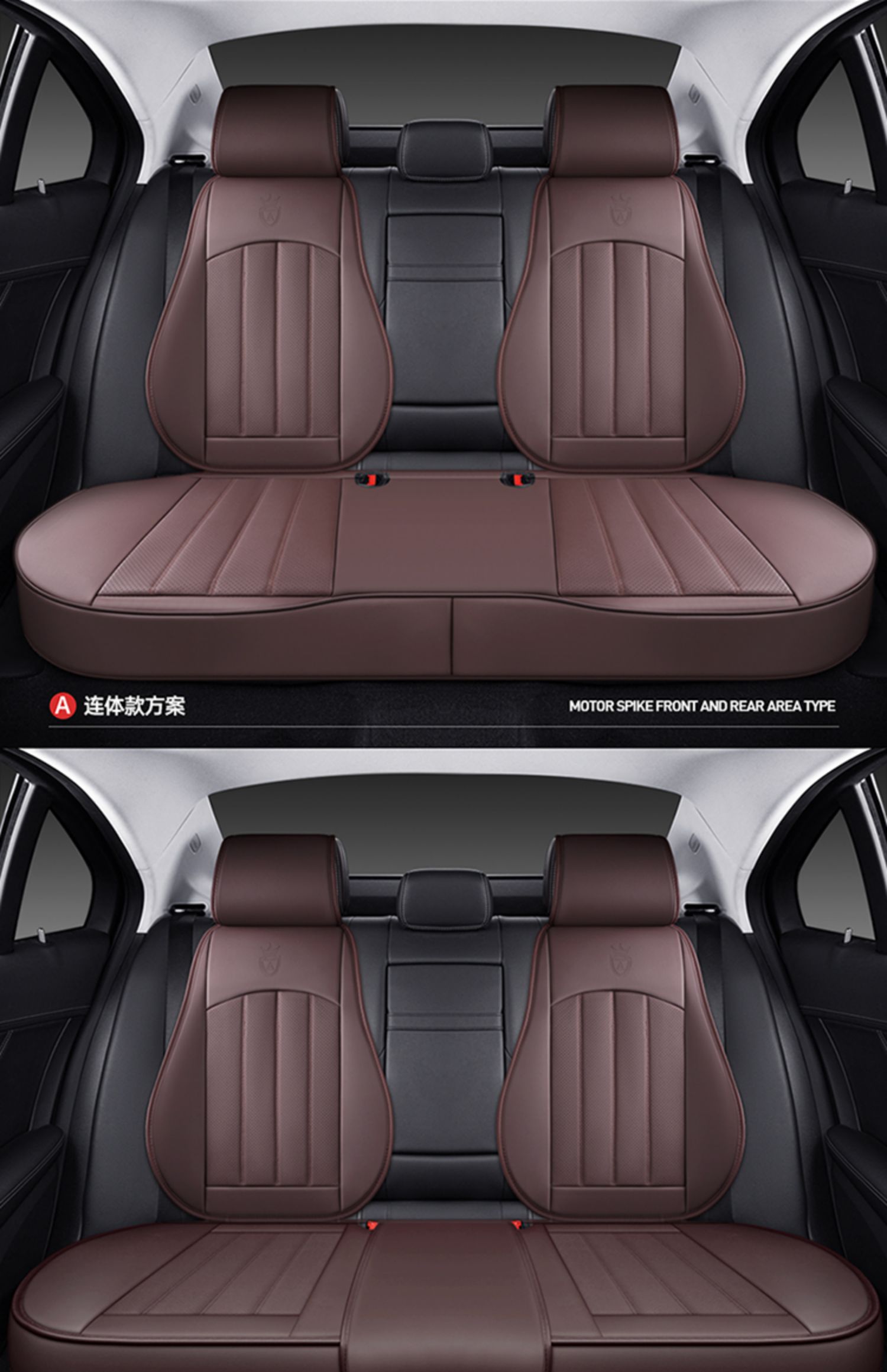 Leather Car Seat Cushion Four Seasons Breathable Seat Cover