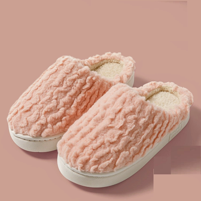 棉拖鞋女款冬季2024新款室内家居防滑防臭保暖情侣半包跟加绒厚底