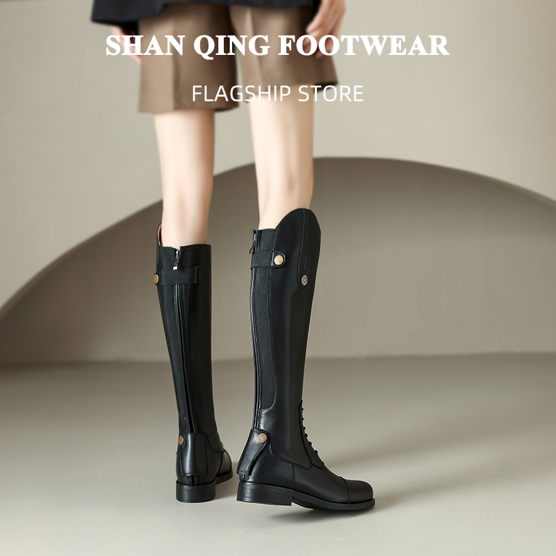 超スリムな乗馬ブーツ、女性用乗馬ブーツ、ライダー競技トレーニング用ロングブーツ、乗馬ブーツ、膝上丈ブーツ