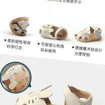 One-year-old baby soft-soled toddler shoes spring and summer 0-1 a 2-year-old female baby sandals child baby Baotou 3 children