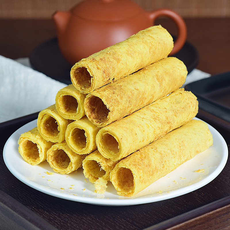 Old fragrant fasting egg rolls elderly pregnant women send gifts non-relic snacks and snacks and snacks snack biscuits Guochao Cakes Shanghai