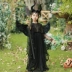 Halloween trẻ em trang phục bé gái cosplay Maleficent mẫu giáo bé gái kinh dị mặc trang phục phù thủy halloween Trang phục haloween