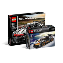  Lego bricks Boys  toys Childrens science and technology machinery group series Aircraft small particle race car assembly model