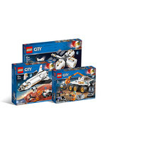 Lego assembly building blocks toys boys city series Rocket Boys assembly toys