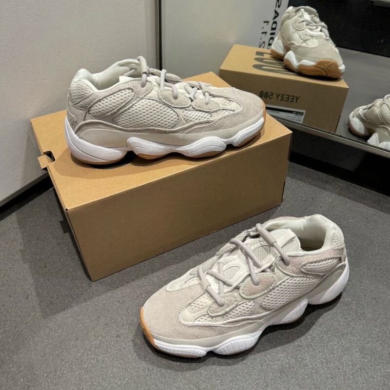 Adidas Yeezy 500 Unisex Low-Top Comfortable and Wear-Resistant Sports Casual Shoes Id1600
