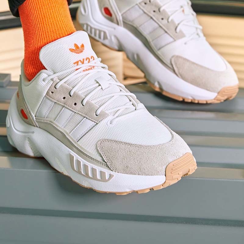 Adidas Zx 22 Boost Men's and Women's Low-Top Comfortable and Wear-Resistant Casual Running Shoes Hp2784