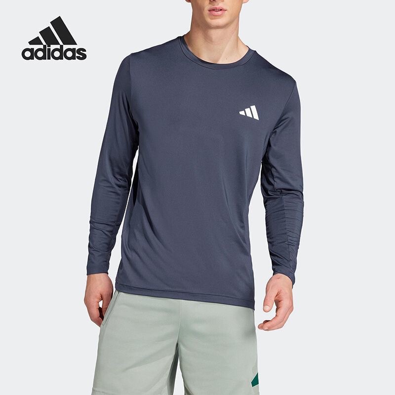 Adidas Tr-Es Stre Ls Men's Breathable and Comfortable Sports Casual Long-Sleeved T-Shirt Jp4957