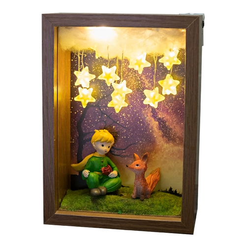 Трехмерное звездное небо, фоторамка, ночник подходит для мужчин и женщин для друга, «сделай сам», подарок на день рождения