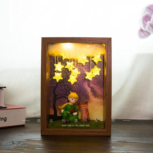 Трехмерное звездное небо, фоторамка, ночник подходит для мужчин и женщин для друга, «сделай сам», подарок на день рождения