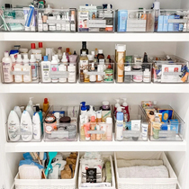 Acrylic Skin Care Products Containing Box Transparent Tabletop Students Cosmetics Dressers Dorm Desk Face Mask Shelf