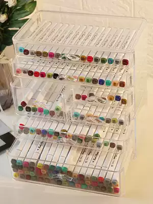 Desk finishing artifact desktop microphone pen storage shelf drawer type ins student dormitory multi-layer stationery storage box