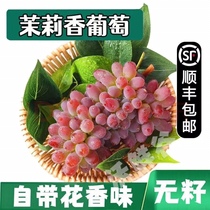 Сейчас комплектация Fat Yunnan Jianshui When the New seedless свежий Jasmine-ароматный виноградный виноград беременных Fruit Shunfeng Express