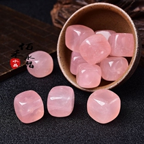 Natural crystal raw stone powder crystal block gravel pendulum fish tank stone decoration small pebble energy stone play stone gift