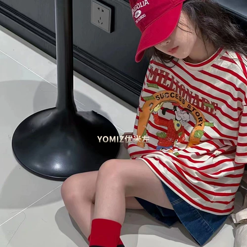 Мультяшная футболка, детская летняя одежда для мальчиков, детская одежда, короткий рукав