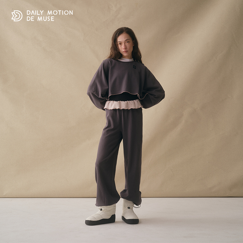 Dmdm Miusi 【Double-Sided Eco-Friendly Cotton Series】 Skin-Friendly, Breathable, Warm, Machine Washable, Ballet Dance Sports
