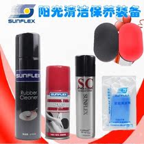 German Sunshine 100ml Foam Table Tennis Racket Rubber Sticking Agent Cleaning Liquid Sunshine Cleaner