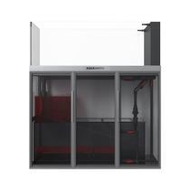 Old fisherman native stream tank fish tank full set of landscaping living room glass ecological aquarium bottom filter ultra-white tank home