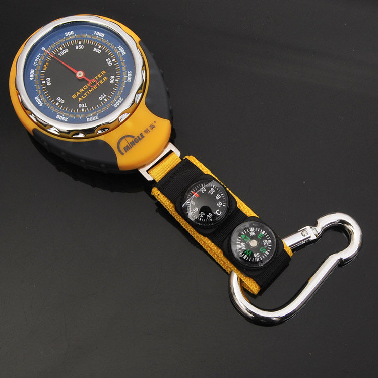 Mingle Ming Gao Four-in-one elevation meter altimeter thermometer compass barometer BKT381