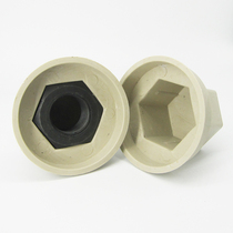 M24-30 plastic screw cap European and American environmental protection standard hexagonal nut cap inheritance plastic fastener factory direct sales