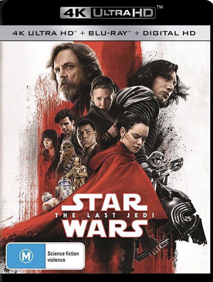 Star Wars 8: The Last Jedi Samurai (4K UHD) (HDR) Panoramic Sound in Full Screen The Blues