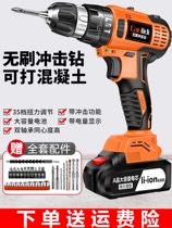 Screw Batch Electric Screwdriver Small Electric Batch Tool Wireless Electric Screwdriver Double Speed Regulation Big Torsion Industry Class