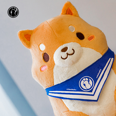 2019 IG TEAM CARTOON MASCOT Chai Dog Doll Chai Dog Puppets Puppets Cute Plush Toys Genuine Perimeter