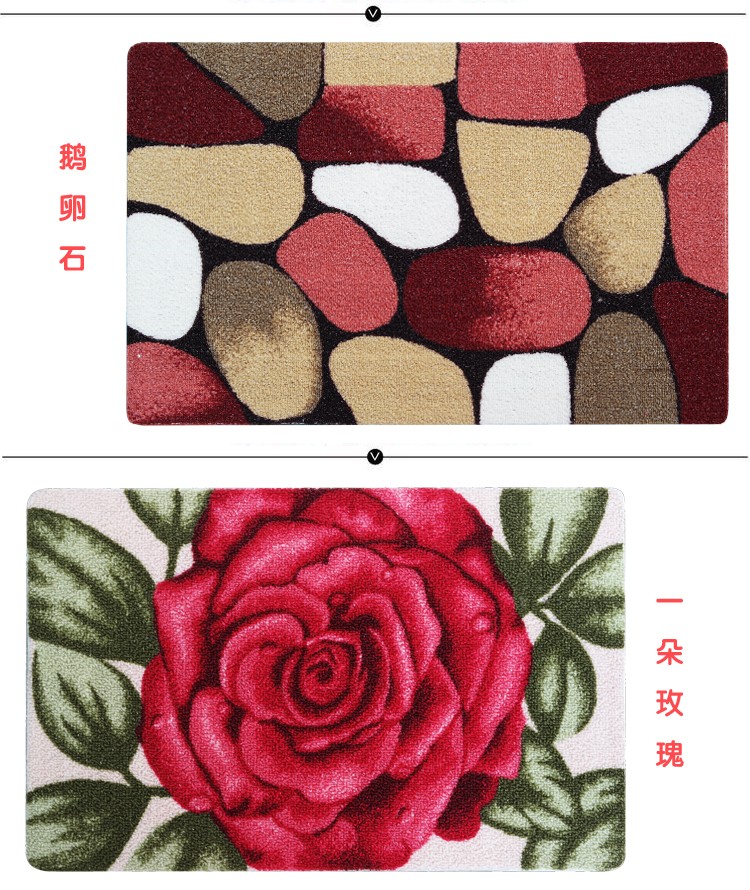 Thảm cửa chống bụi và thấm nước có thể được gia công thảm cửa thảm mat cửa sổ phòng ngủ đệm cửa sổ thảm chống trượt nhà tắm