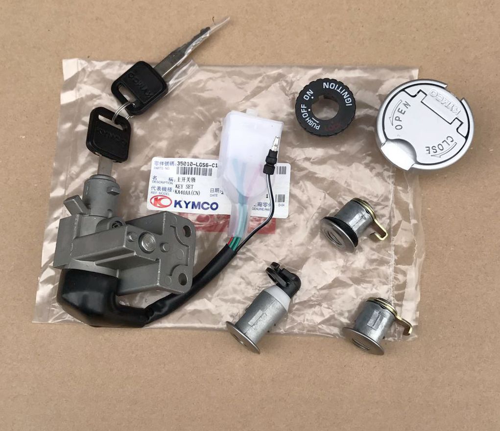 Guangyang original LIKE180 CK175T full car lock electronic door lock sleeve lock switch fuel tank cover tail box lock