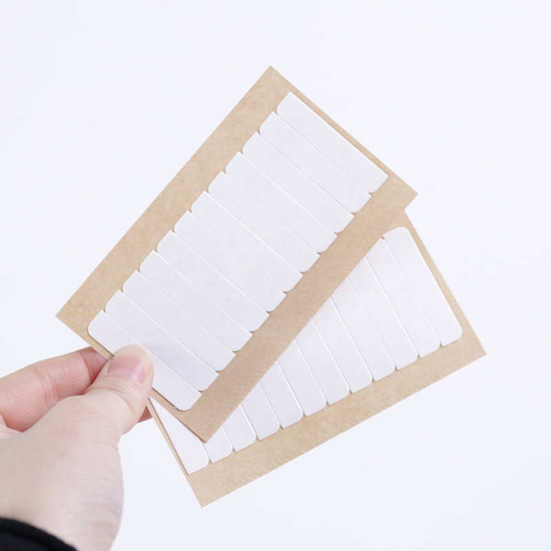 Untrace rear wig dual - sided film replace rubber glue imported German blue glue each 12 small piece