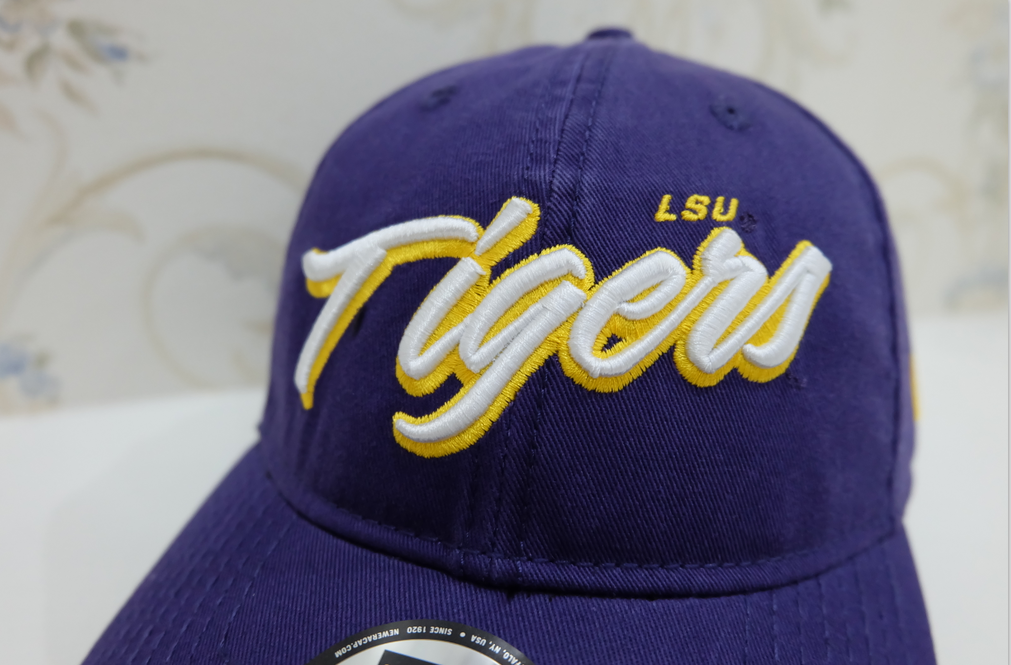 [Phiên bản tại Hoa Kỳ] Kỷ nguyên mới Đại học NCAA Louisiana LSU uốn cong dọc theo Mũ bóng chày Mũ cũ - Bóng chày gậy bóng chày gỗ giá rẻ	