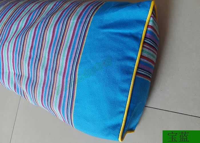 Cotton cũ thô vải kiều mạch Gối Sửa chữa gối chăm sóc sức khỏe cổ tử cung Mingmu đầy đủ gối kiều mạch đặc biệt cung cấp gối cao su non cho người lớn