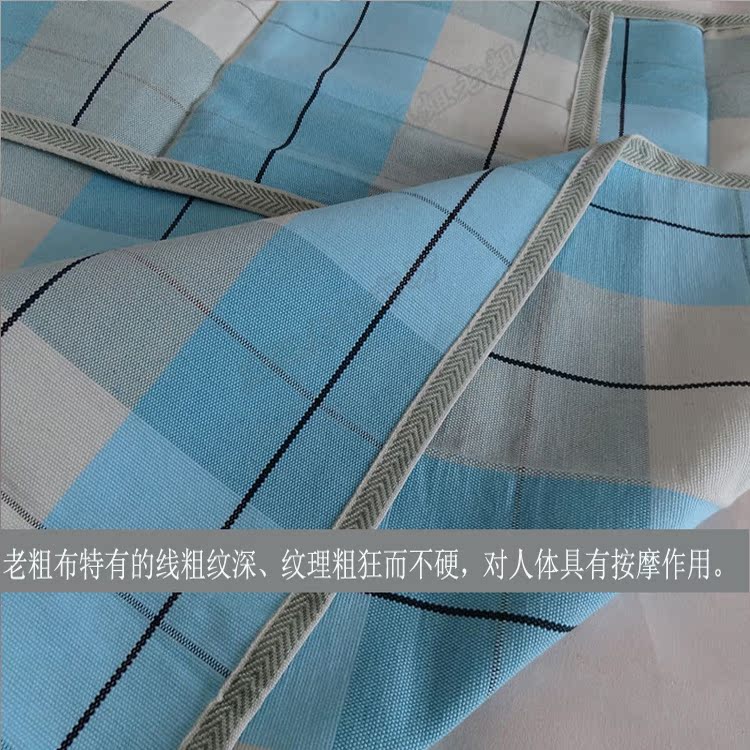 Bông cũ vải thô trẻ em mat trẻ sơ sinh dày bốn mùa mẫu giáo mat tấm bông hai bộ chiếu tre cho bé