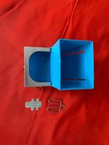 Rabbit material box rabbit slot box plastic breeding rabbit cage special material box trough