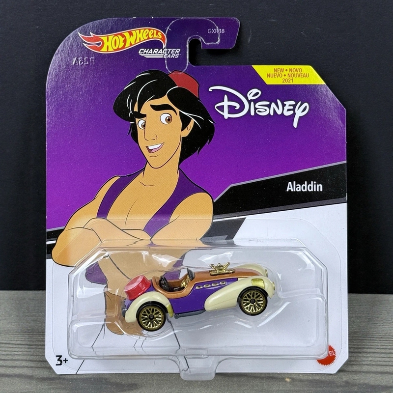 1:64 Hot Wheels Disney Collaboration Disney Aladdin Cartoon Vintage Car