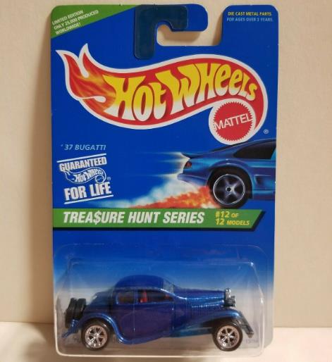 1:64 Hot Wheels Bugatti Treasure Hunt Th 1937 37 1:64 Hot Wheels Bugatti Treasure Hunt Th 1937 37