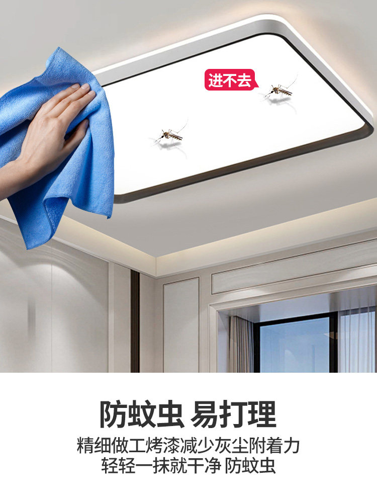 2025 New Stylish Living Room Lamp, Modern and Simple Whole-House Ceiling Lamp, Bedroom and Dining Room Chandelier, Zhongshan Lighting Collection