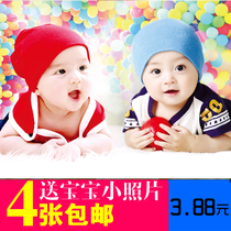 Beautiful baby poster hanging painting wall stickers Baby Mengbao twins big picture stickers pregnant women preparing for pregnancy male baby paintings