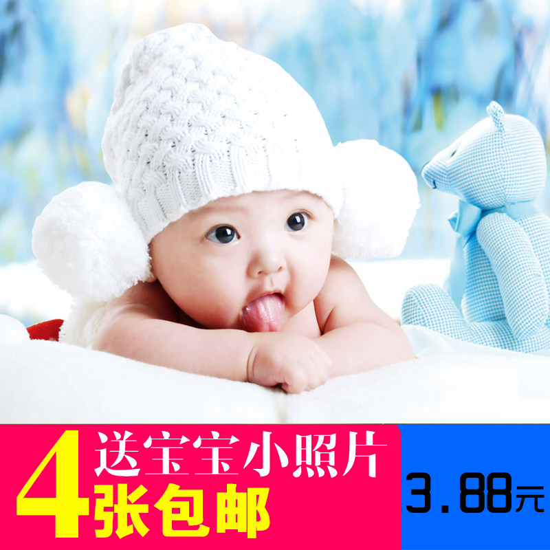 Baby poster photo Dragon and Phoenix baby pictorial Cute and beautiful baby pregnant woman pregnancy and prenatal education big picture wall sticker art