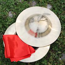 National soul military drum cymbal professional adult sound cymbal large cymbal cymbal gong and drum cymbal instrument small cymbal Beijing cymbal