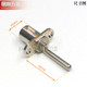 Desk push cabinet lock XIEHE Concorde one-lock three-linkage lock cylinder C-level copper key cabinet lock anti-theft